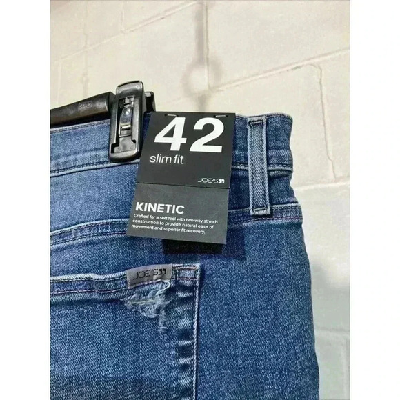 Joe's Jeans Men's Kinetic Slim Fit Jeans‎ 42 Tristan/Medium Wash Distressed NWT - Picture 4 of 9